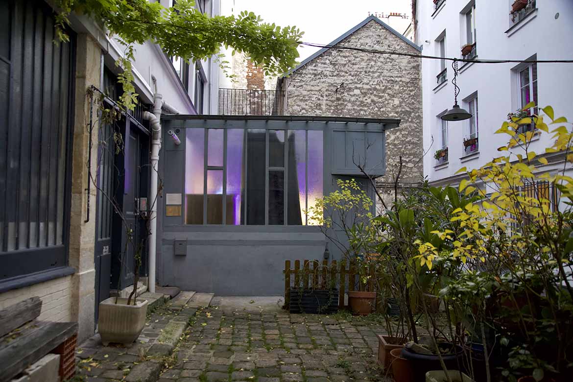 Loft Atelier avec grande verrière sur Paris , lieu de tournage