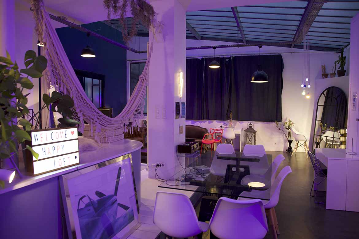Loft Atelier avec grande verrière sur Paris , lieu de tournage