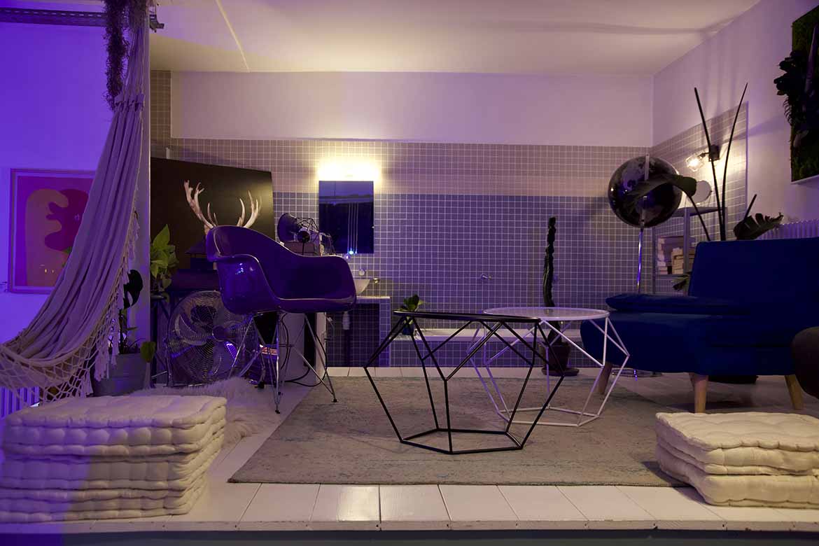 Loft Atelier avec grande verrière sur Paris , lieu de tournage