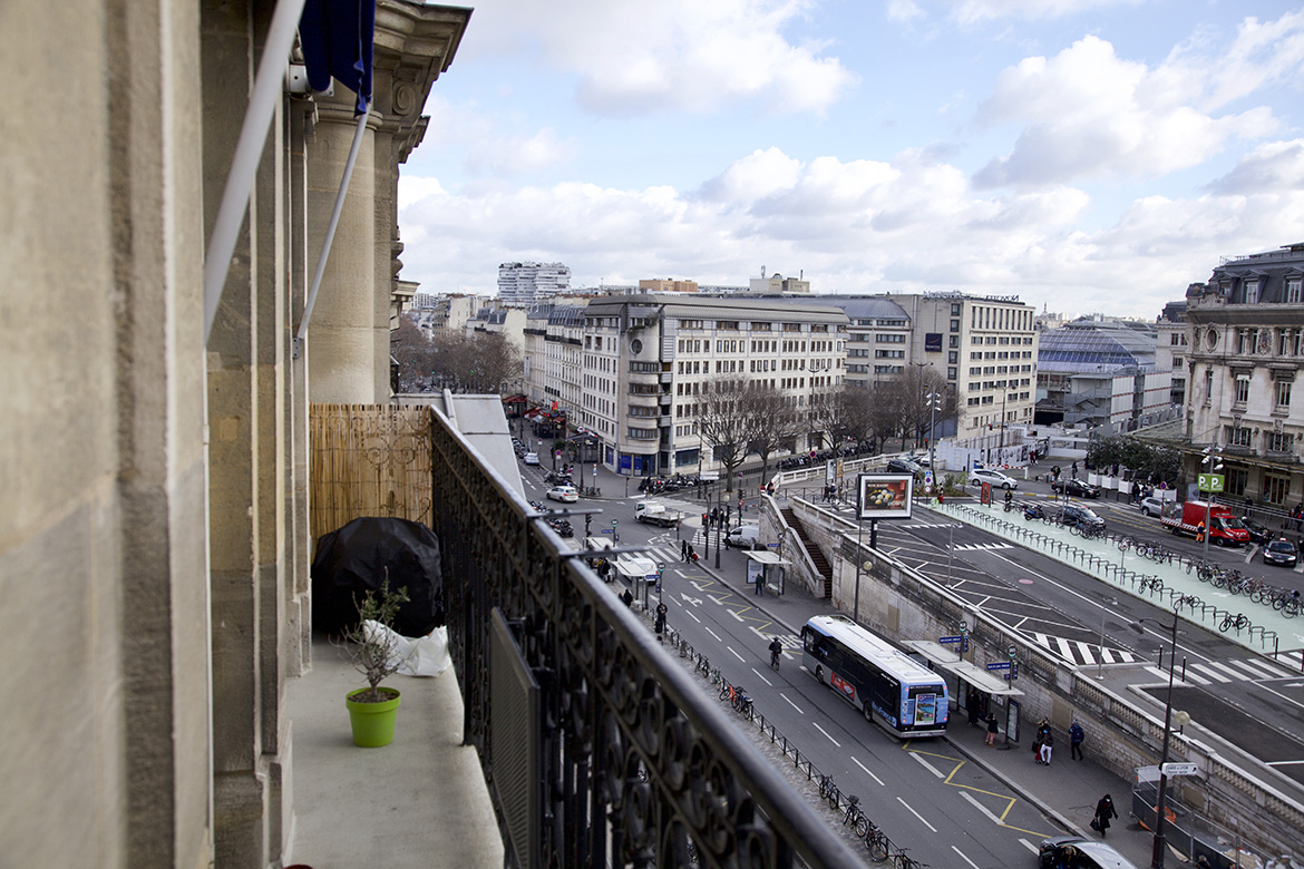Vue remarquable sur la gare de ParisLyon , shooting photo Scouting