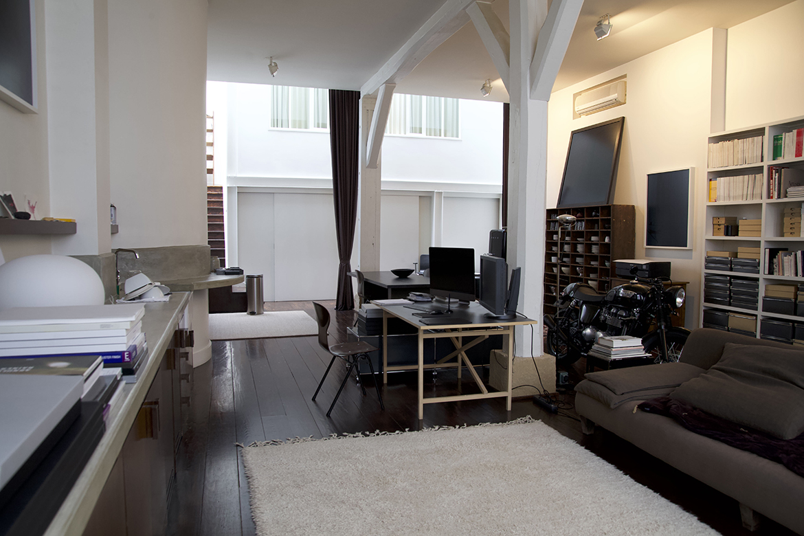 Loft Paris pour Interview , lieu de tournage Scouting location