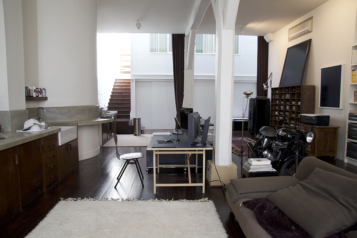 Loft Paris pour Interview , lieu de tournage Scouting location