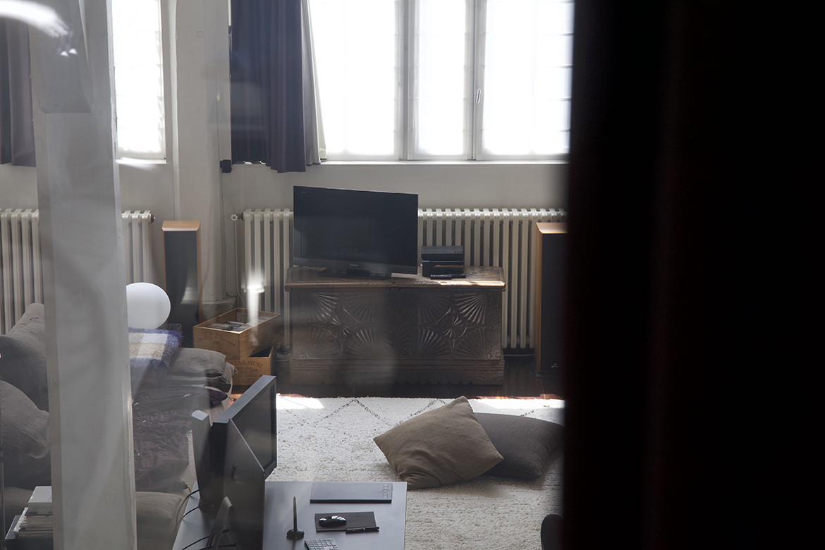 Loft Paris pour Interview , lieu de tournage Scouting location