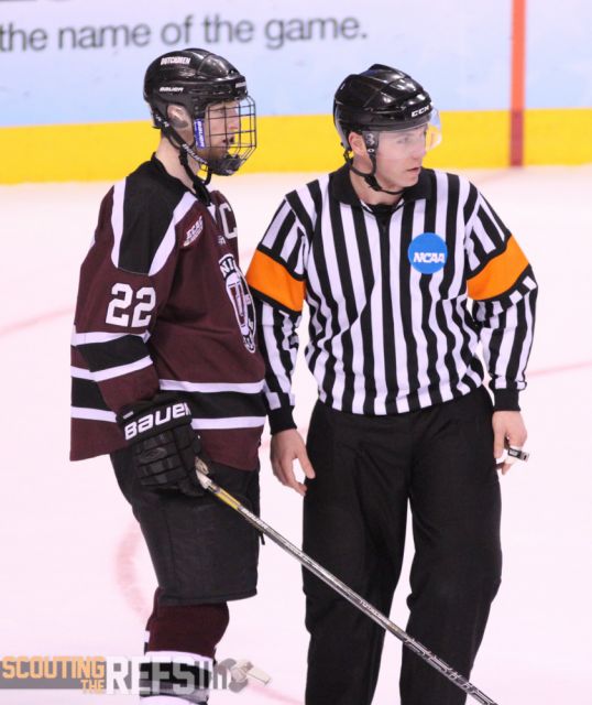Frozen Four Referees National Championship Postgame Q&A Scouting The