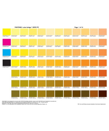 Cmyk Color Chart PDF - Free Download (PRINTABLE)