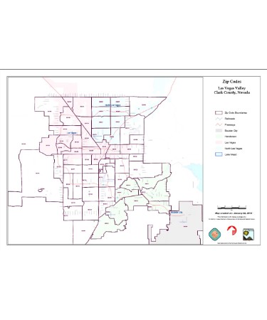 Las Vegas Zip Code Map PDF – Scouting Web