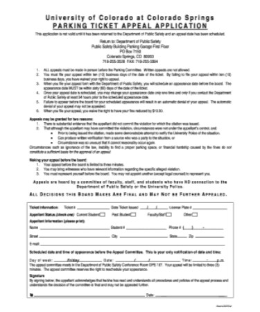 🎫 Parking Ticket Template PDF - Free Download (PRINTABLE)