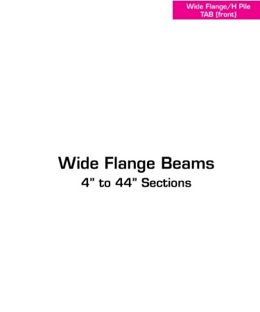 Steel Beam Sizes Chart PDF - Free Download (PRINTABLE)