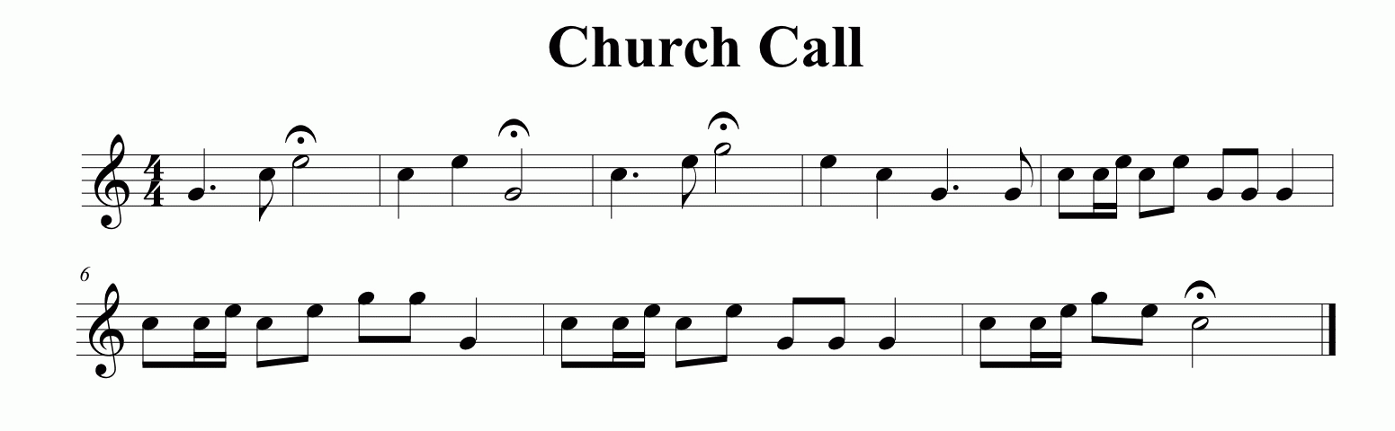 Bugle Calls used in the Bugling Merit Badge