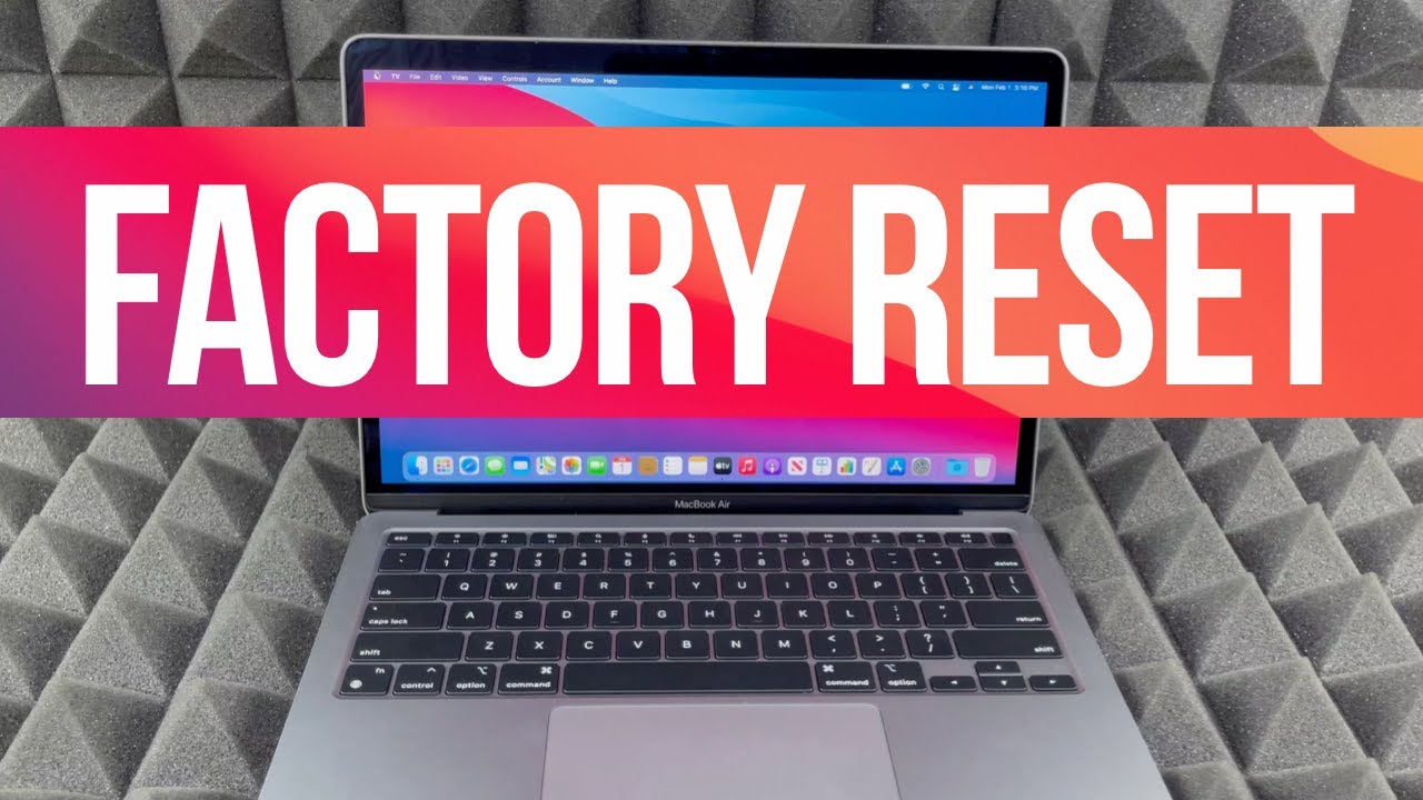 How To Factory Reset Mac Book Air With M1 Chip? Scout New Stuff