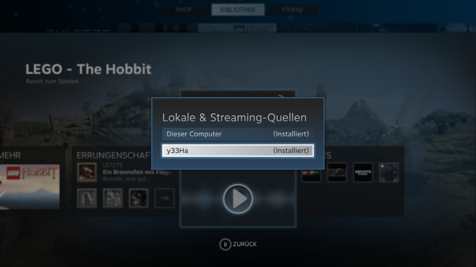 1080p mit 60 fps in Stereo Steam InHome Streaming im Test Remote