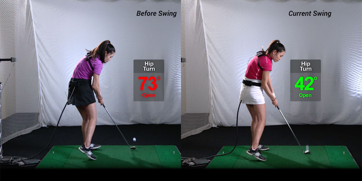 VIDEO Draw the golf ball with proper wrist hinge and hip turn The