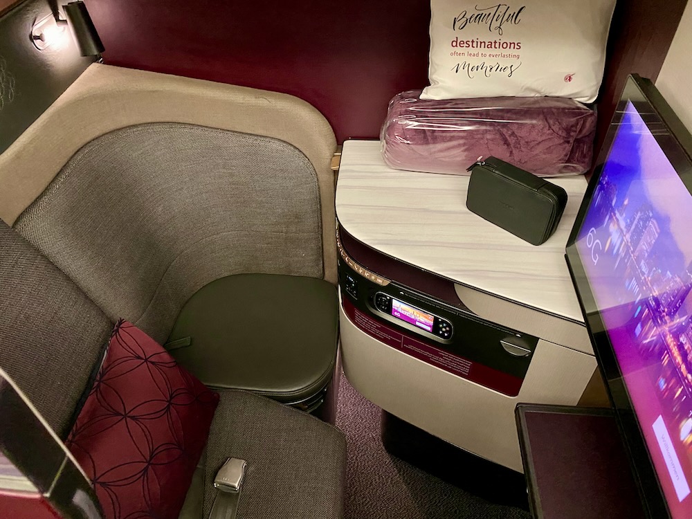 Qatar Airways Doha To Bangkok A3501000 Qsuite Business Class Review