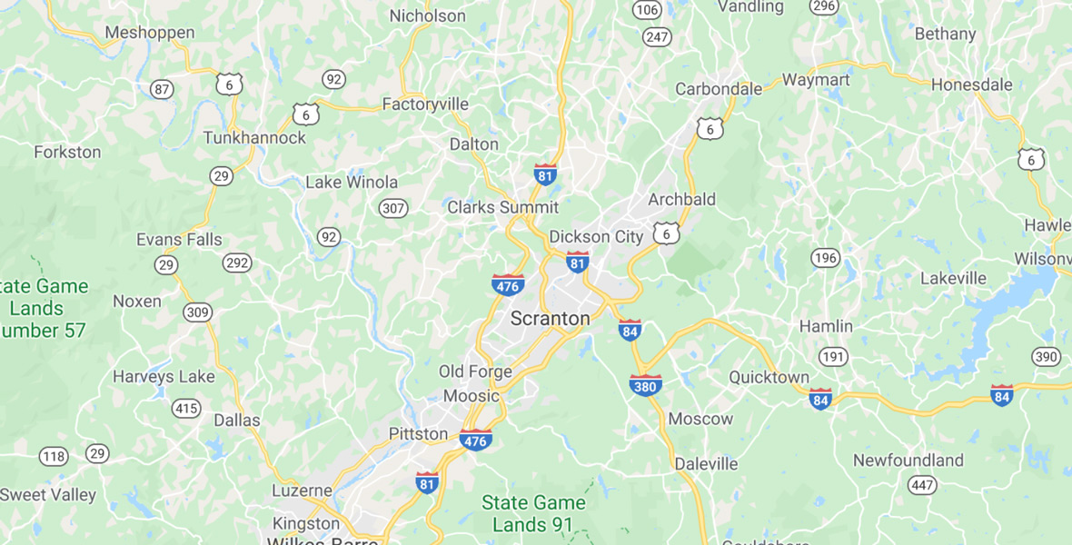 Location Greater Scranton, Pennsylvania