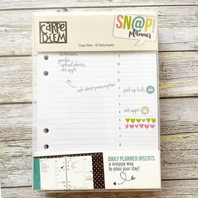 Carpe Diem Planner Inserts Malaysia Scrapbook and Art Products