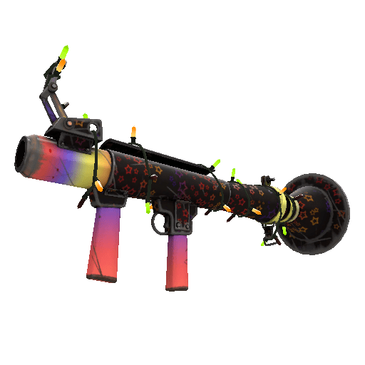 Strange Festivized Starlight Serenity Rocket Launcher (FieldTested