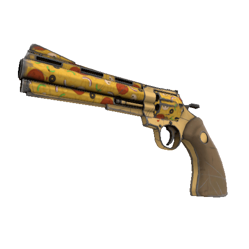 Unusual Pizza Polished Revolver (FieldTested) backpack.tf