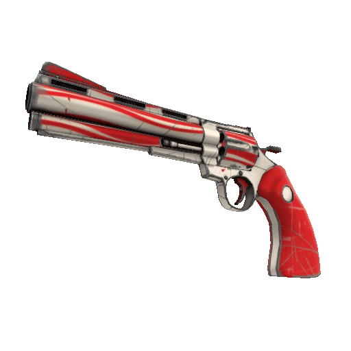 Isotope Peppermint Swirl Revolver (FieldTested) backpack.tf