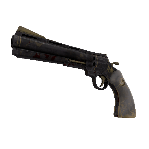 Strange Top Shelf Revolver (WellWorn) backpack.tf