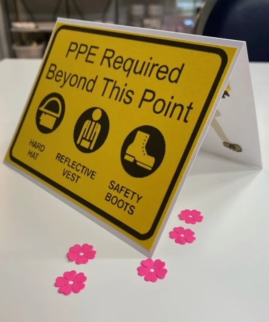 Class PPE Required Cards with Die set Scrapbook Essentials BC