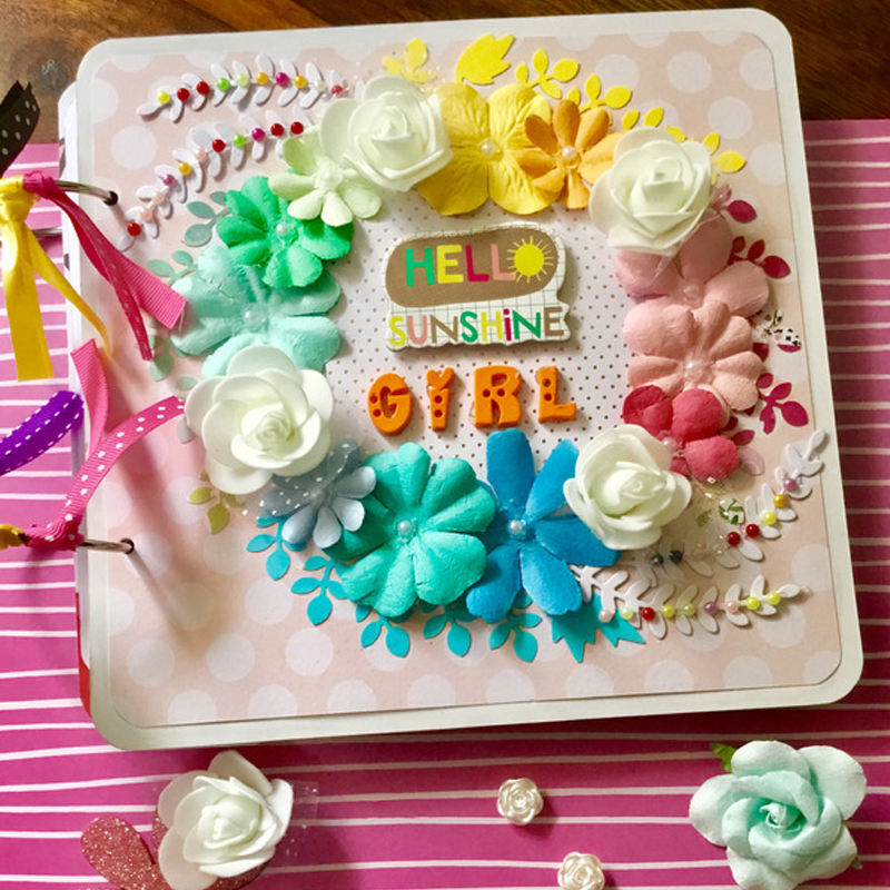 Baby Girl Scrapbook Scrapbookist