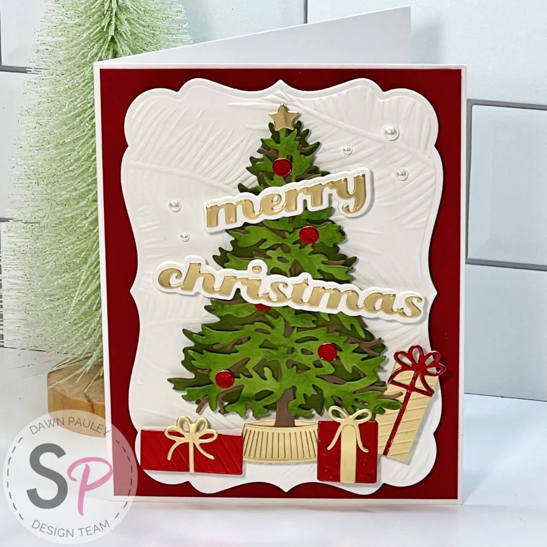 Spellbinders Timeless Trees Collection Classic Christmas Tree