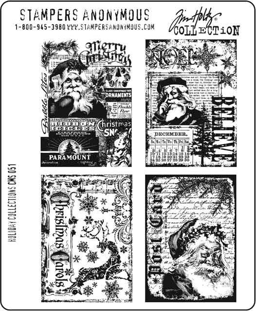Tim Holtz Stampers Anonymous Christmas 2024 Tim Holtz Stampers Anonymous Holiday Collections