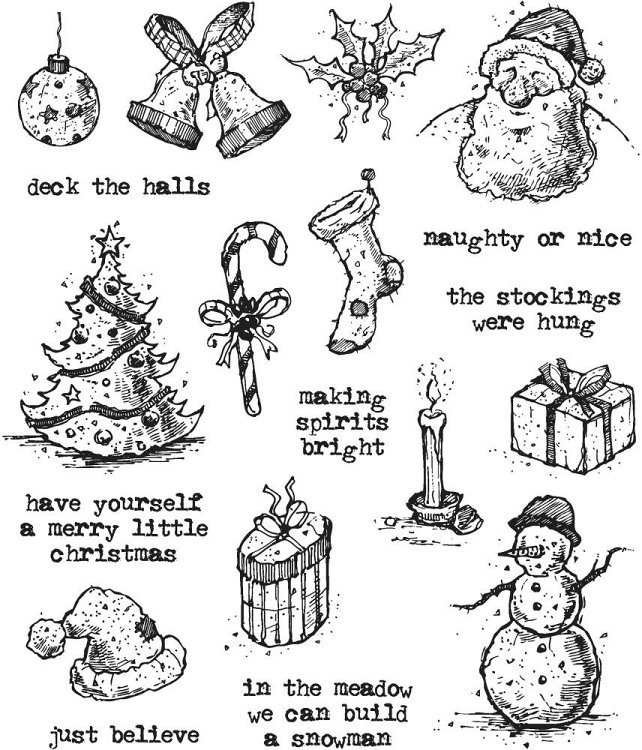 Tim Holtz Stampers Anonymous Christmas 2024 Tim Holtz Stampers Anonymous Tattered Christmas