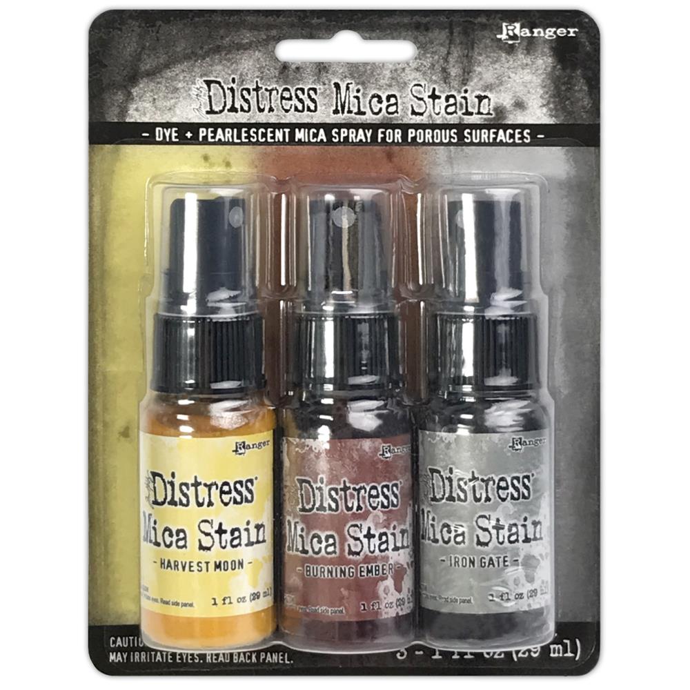 Tim Holtz Distress Mica Stain Set Halloween Set 3