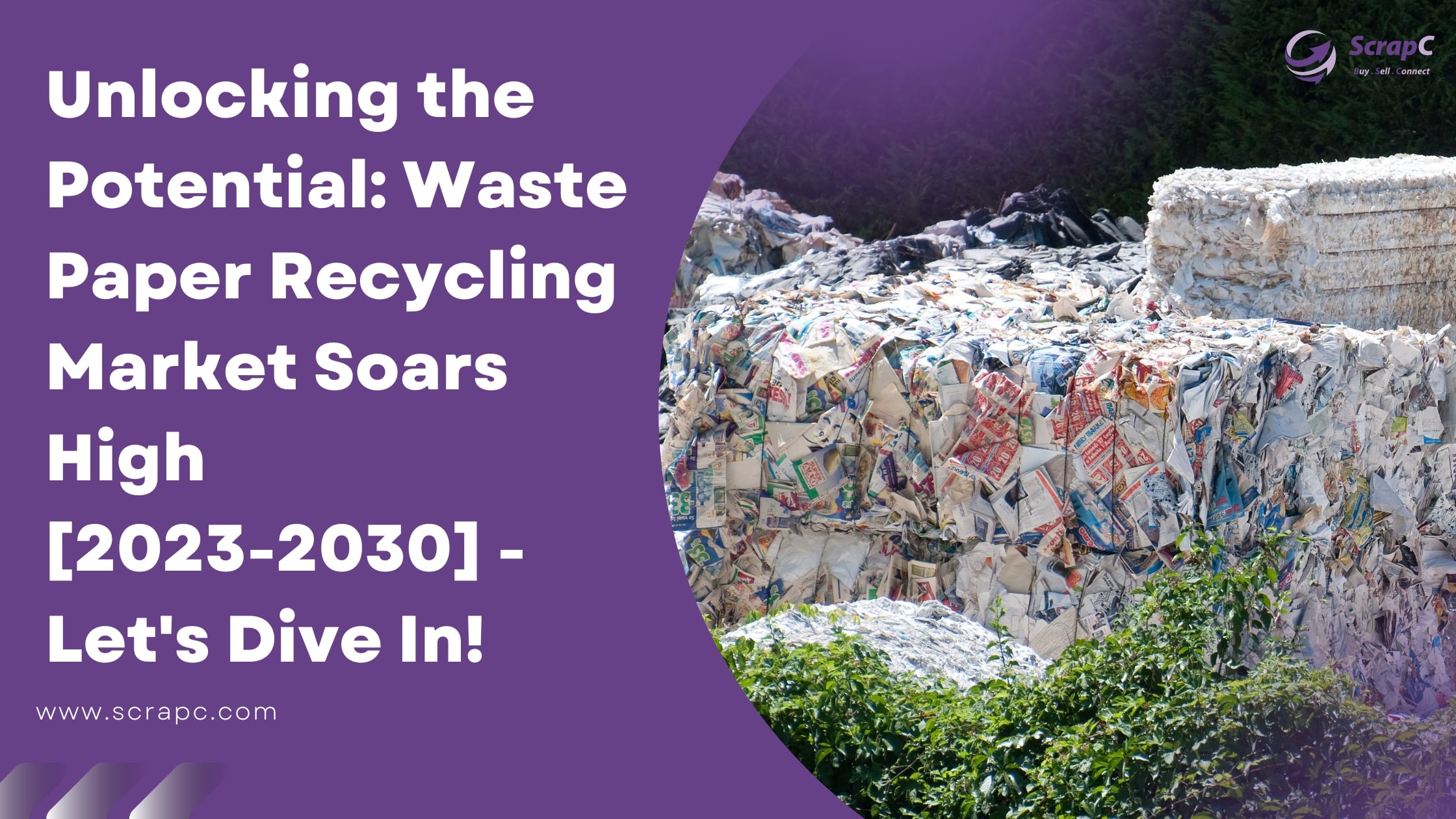 Unlocking the Potential Waste Paper Recycling Market Soars High [2023