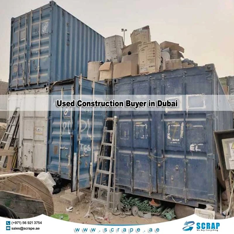 Used Container in Dubai HPS Scrap Metals & Equipment Trading