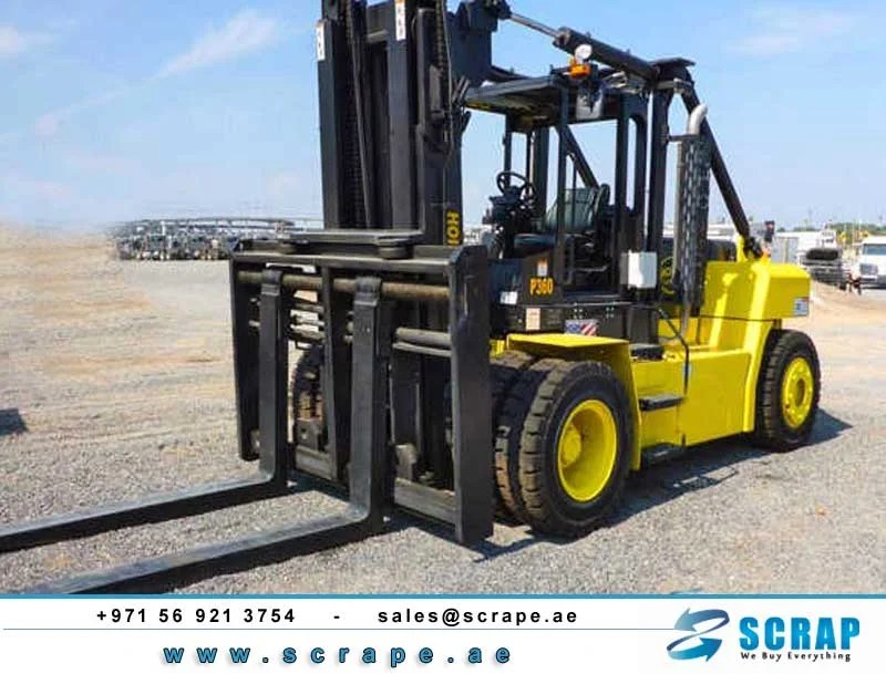 Used forklift buyer in UAE HPS Scrap Metals & Equipment Trading