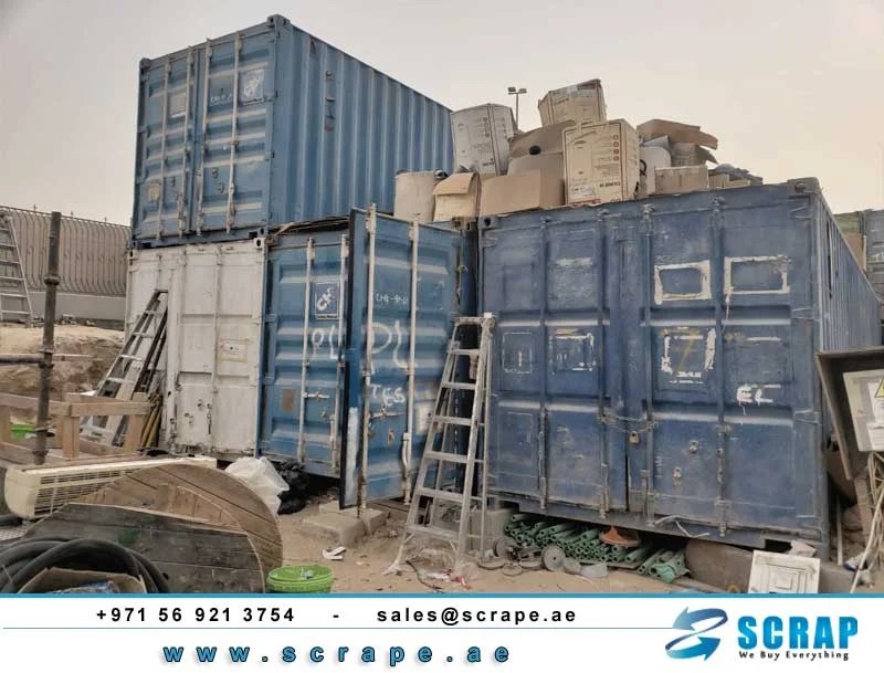 Used Container HPS Scrap Metals & Equipment Trading
