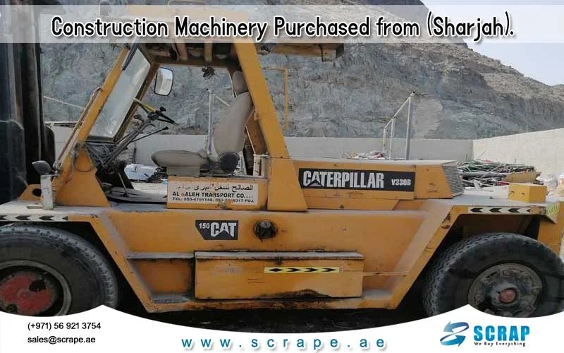 Used forklift buyer in UAE HPS Scrap Metals & Equipment Trading