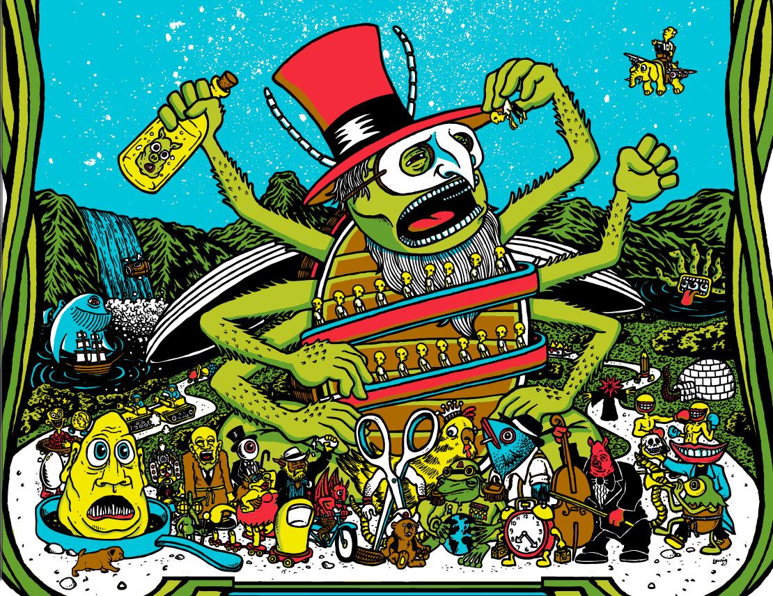 Primus New Years Eve 2023 Primus New Years Print!!! : Scraped Knee