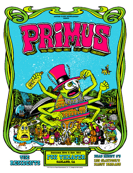 Primus New Years Eve 2023 Primus New Years Print!!! : Scraped Knee