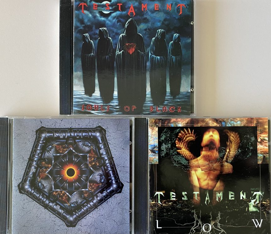 Testament “Souls of Black / The Ritual / Low” 3CD Bundle Buy Heavy