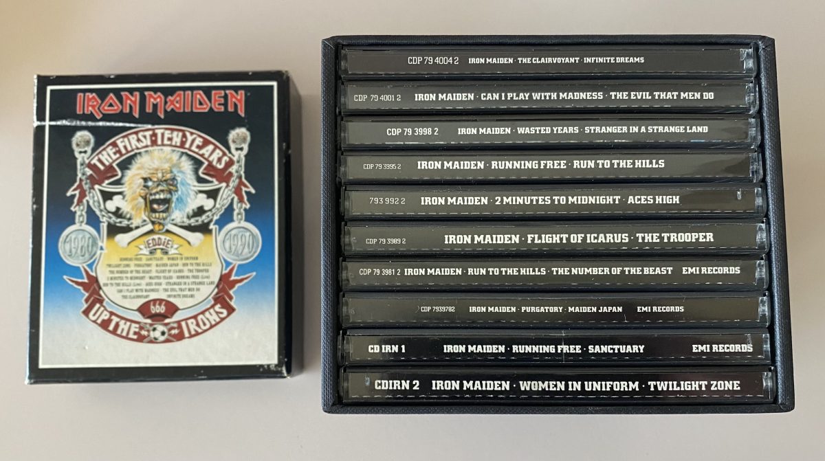 Iron Maiden “The First Ten Years” 10CD Box Set Buy Heavy Metal