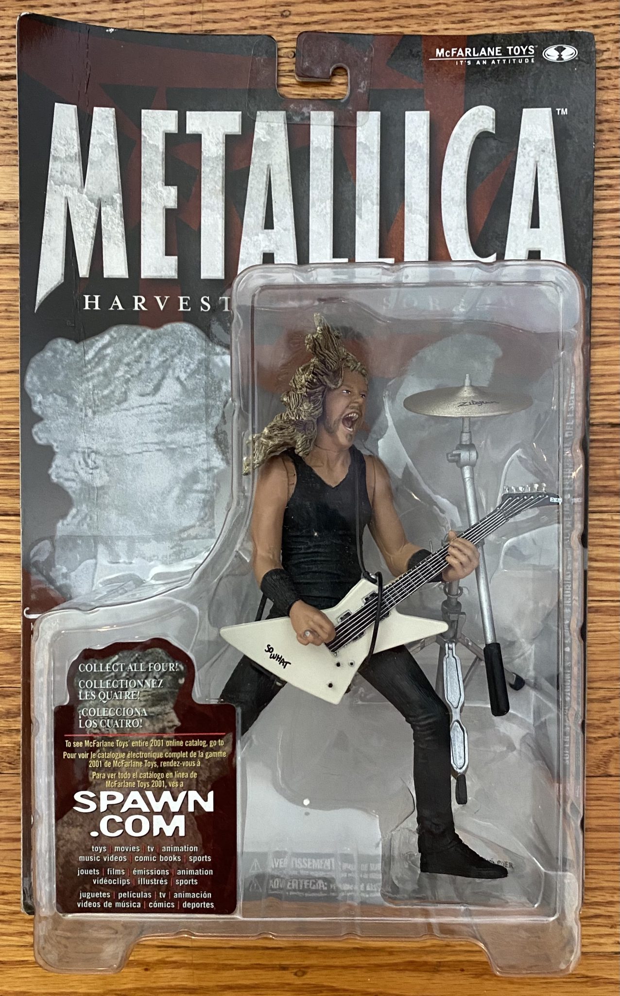 Metallica “James Hetfield” McFarlane Action Figure Buy Heavy Metal