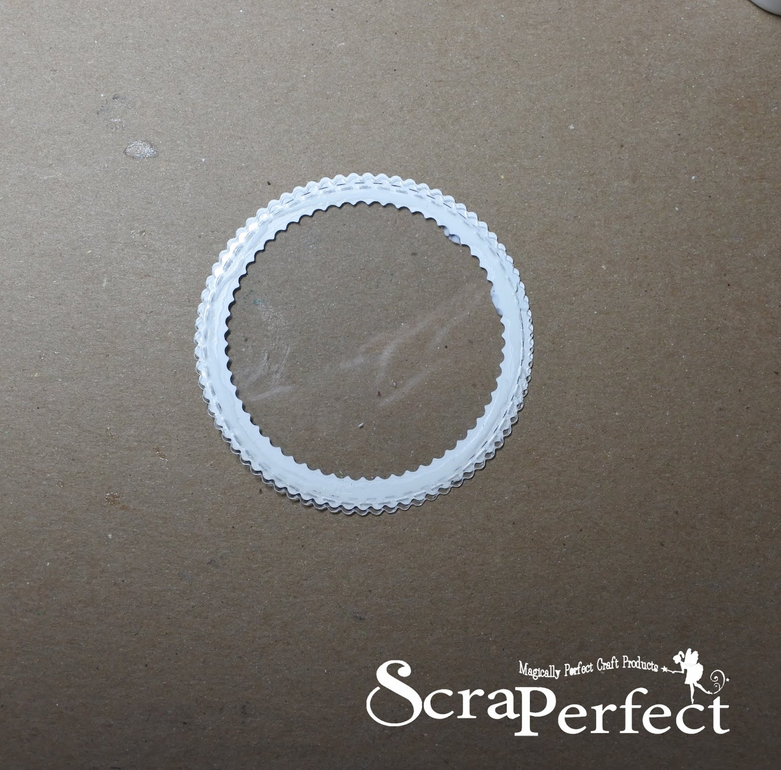 How to make a shaker card with gems ScraPerfect