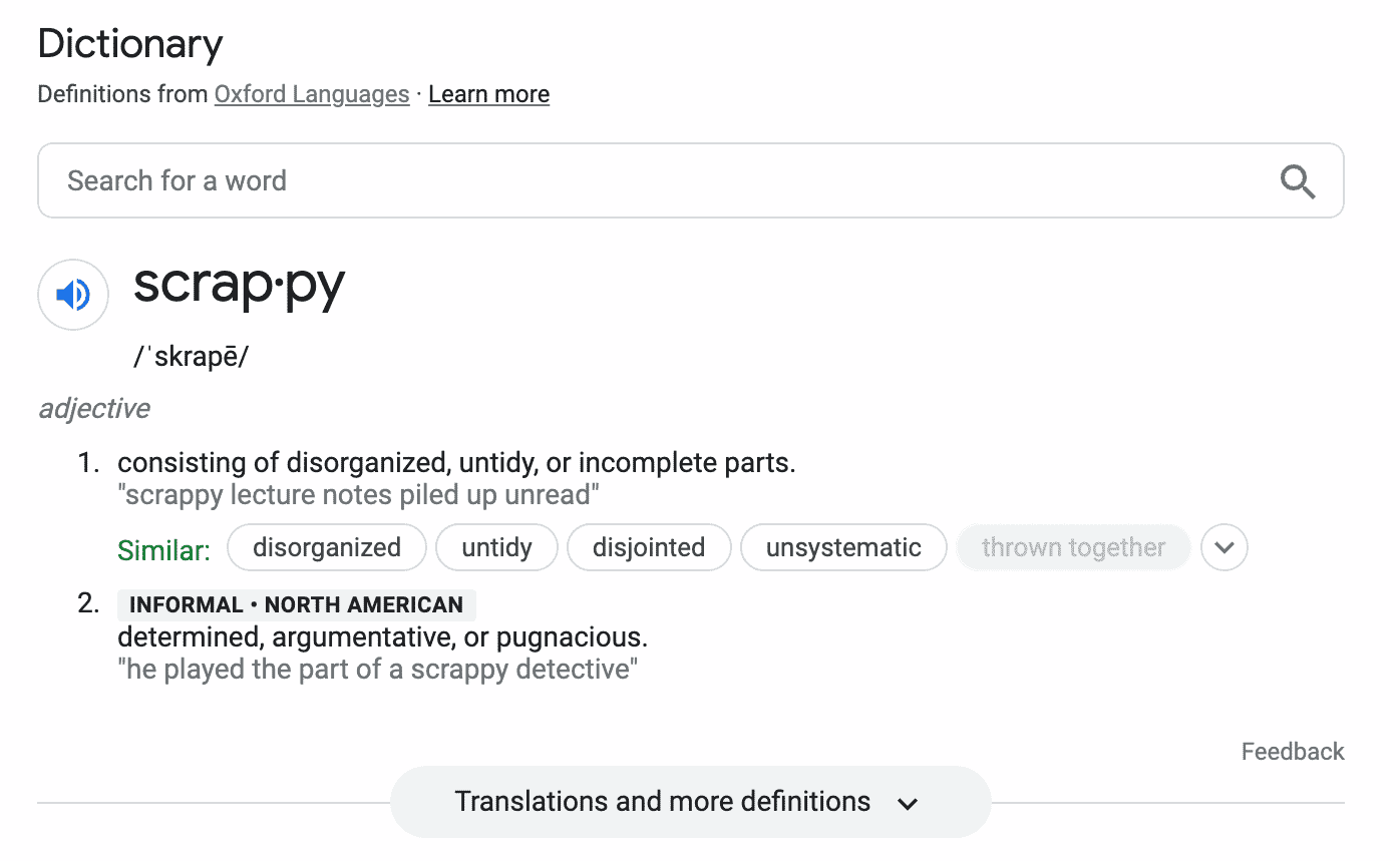 What makes Scrappy Apparel Company Scrappy?