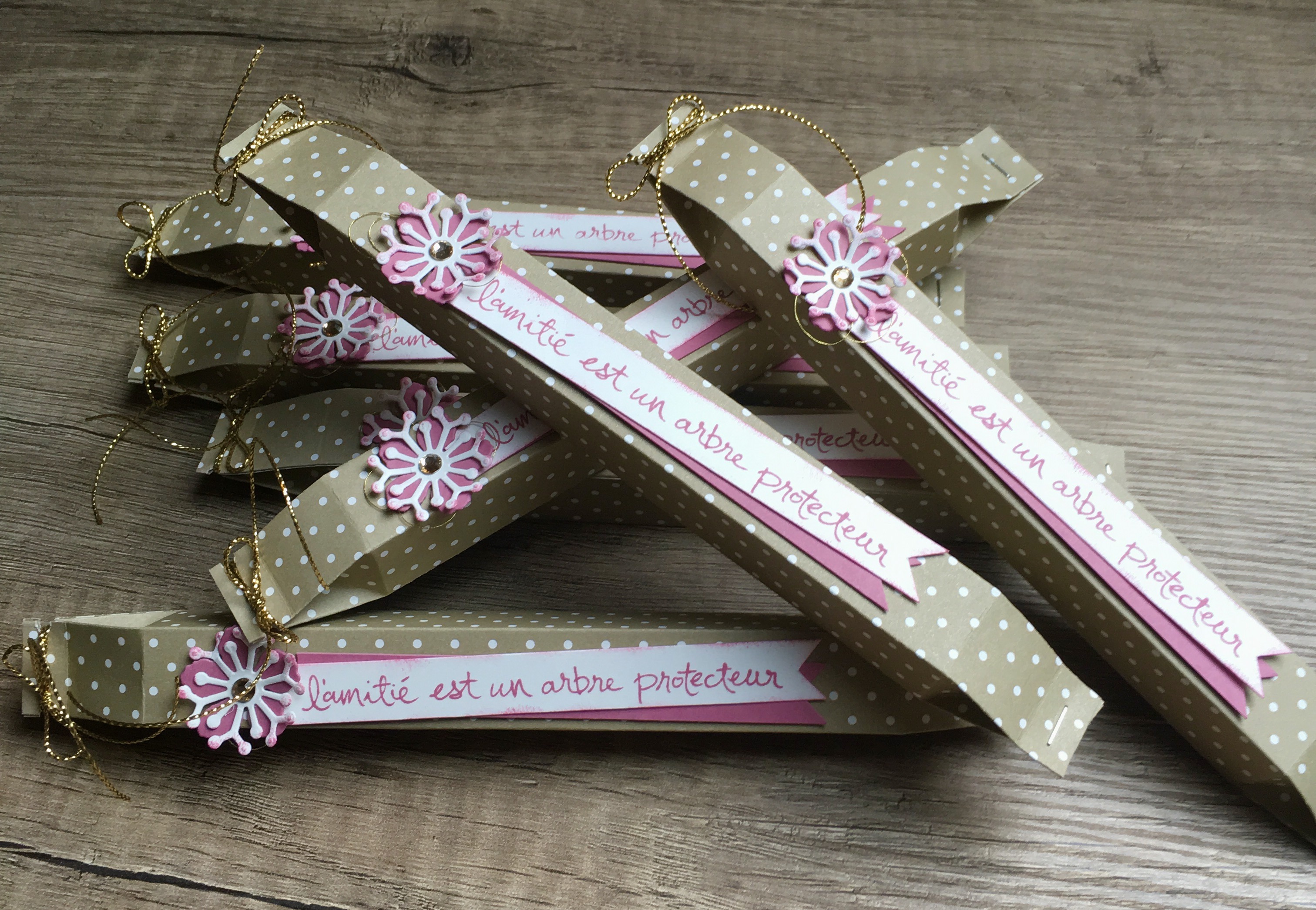 Des cadeaux pour mes ateliers 🎁 Scrap with Steph