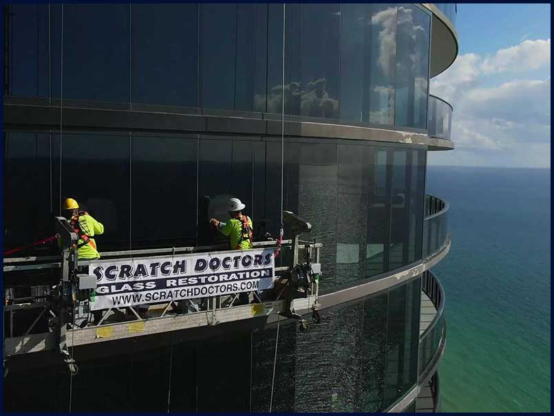 Scratched Glass Repair South Florida Scratch Doctors Glass Restoration