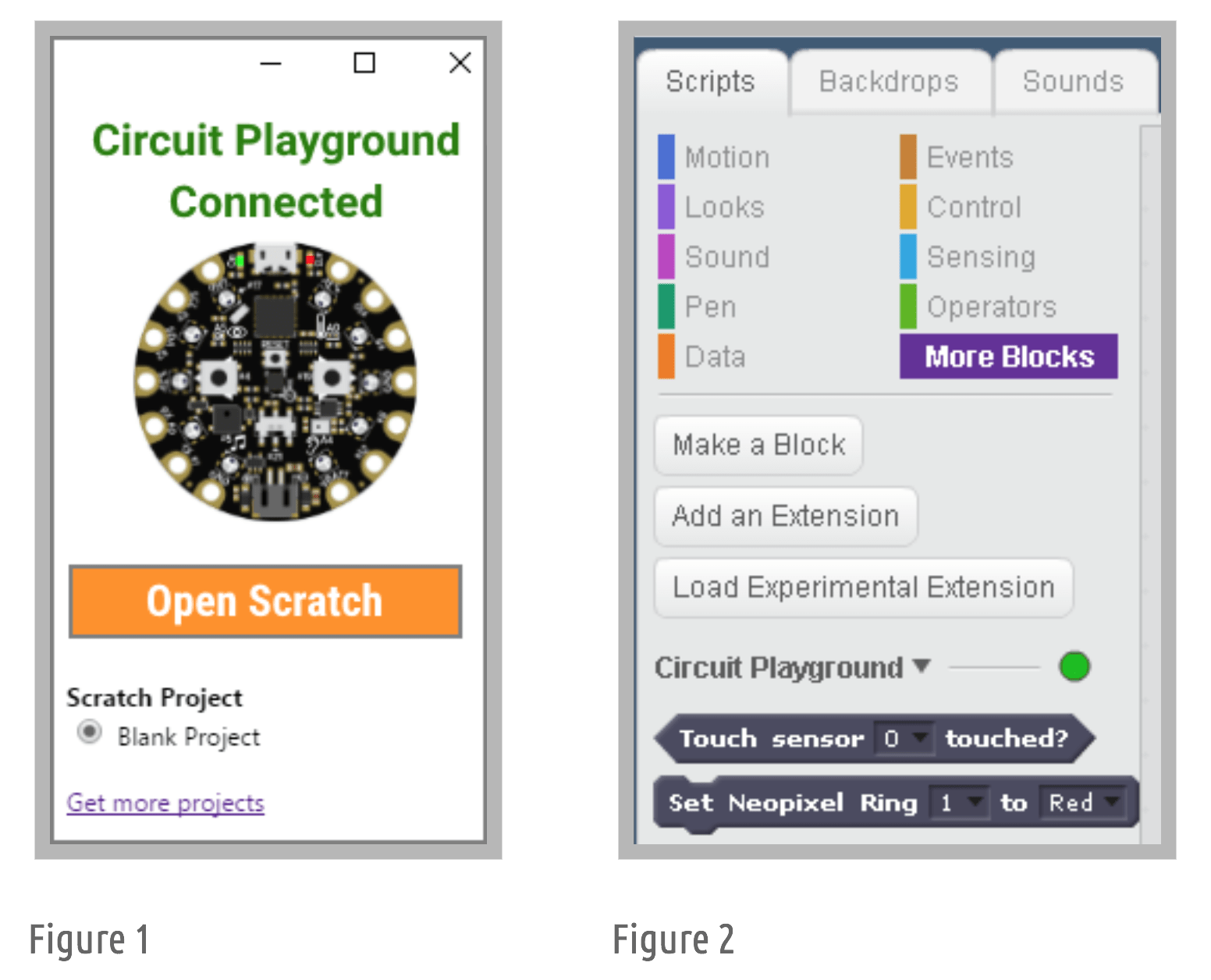Scratchduino A ScratchX Extention for Circuit Playground