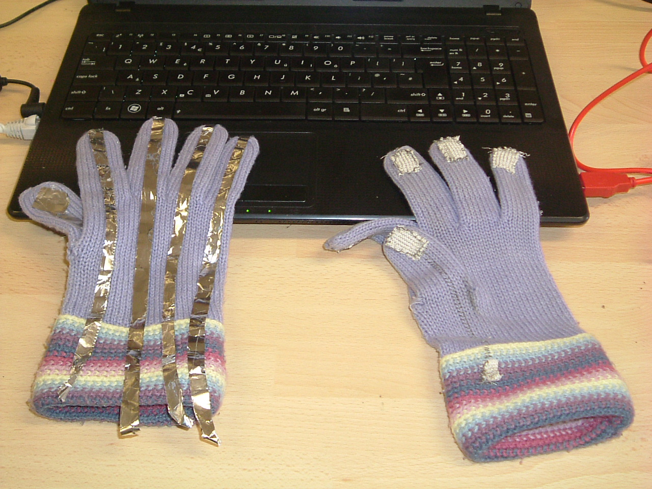 Homemade Controller Gloves ScratchEd