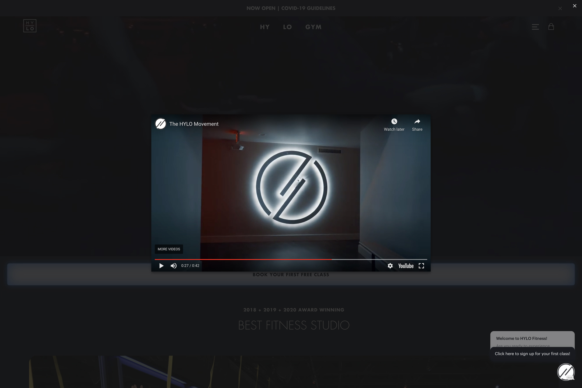 HYLO Fitness scratch labs