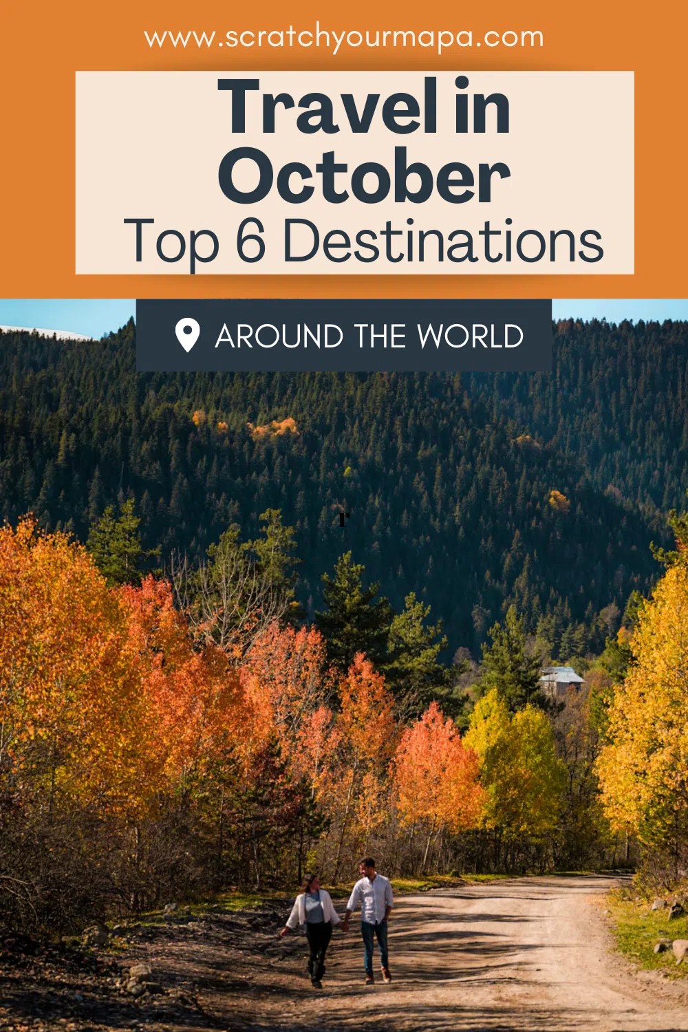 The 6 Best Places to Travel in October Scratch your mapa