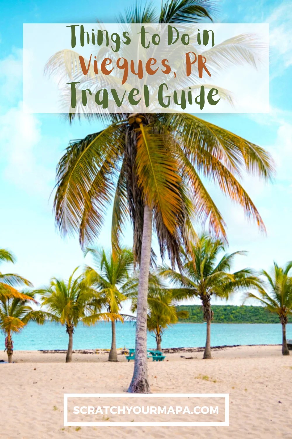 The Best Things to Do in Vieques, Puerto Rico Scratch your mapa