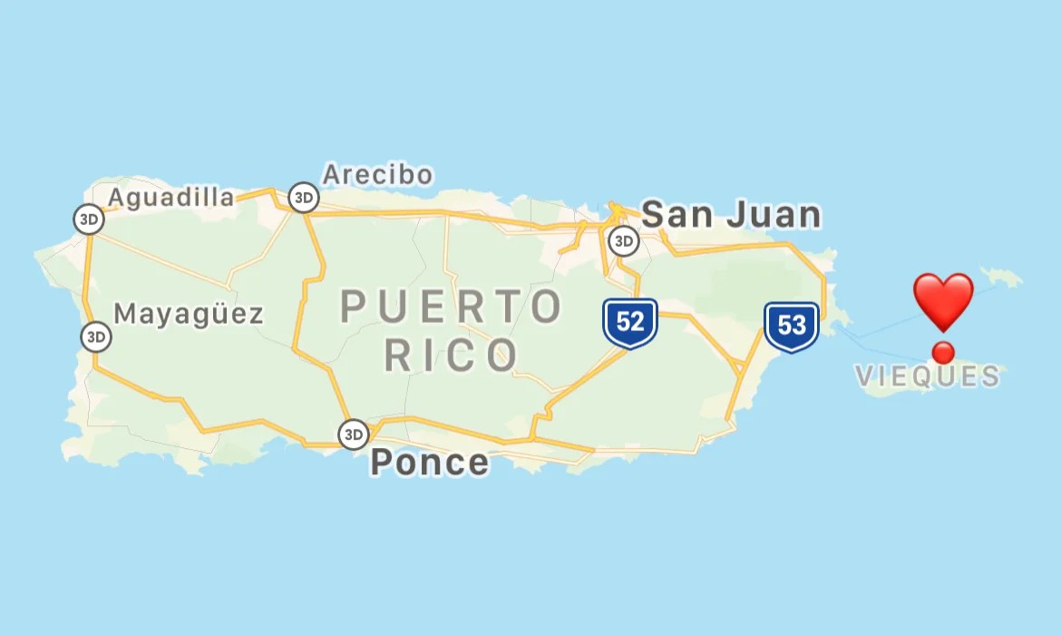 The Best Things to Do in Vieques, Puerto Rico Scratch your mapa