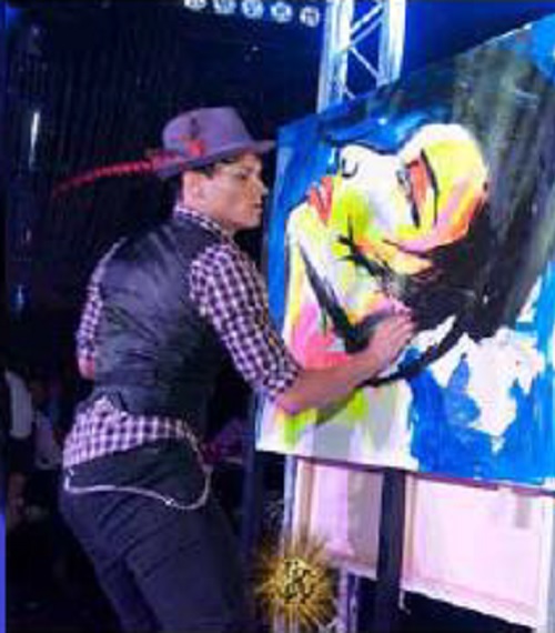Speed Painter in Dubai Scream Entertainment & Events